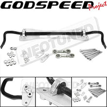 Godspeed For Honda Civic 92-95 EG Godspeed SB-060-Silver Rear Sway Bar Subframe Brace Kit (Silver)