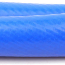 cciyu Radiator Hose High Performance Replacement Radiator Hose Kit Fits for 2 ft 1 ID FlexFab 5526 Blue Silicone Heater Hose 25mm 350F Radiator Coolant 1.00