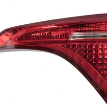 Brock Replacement Pair Set Halogen Tail Lights Lid Mounted Left + Right Tail Lamps w/LED Reverse Lens Compatible with 17-19 Corolla 8159002A60 8158002A60