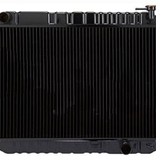 Radiator - Cooling Direct For/Fit 0012 81-88 Toyota Landcruiser 6Cy 4.2L Brass Tank Brass Core 4-Row Metal