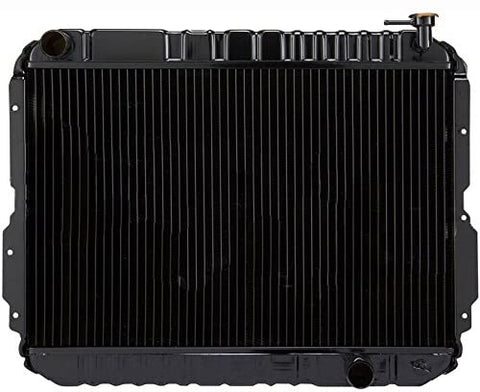 Radiator - Cooling Direct For/Fit 0012 81-88 Toyota Landcruiser 6Cy 4.2L Brass Tank Brass Core 4-Row Metal