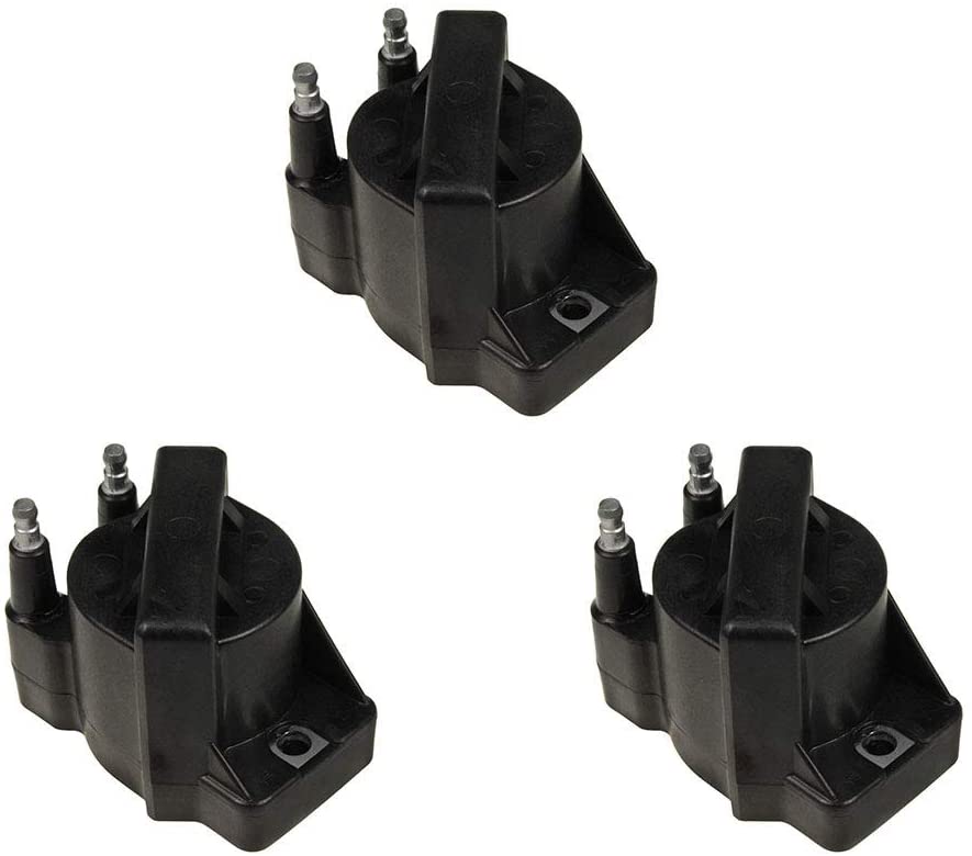 3 PCS Ignition Coil For V8 5.7L 4.6L 4.0L V6 3.8L 90-95 CORVETTE / 95-02 CAMARO - 94-99 DEVILLE ELDORADO SEVILLE - 95-99 AURORA - 92-99 88/86-96 98/86-88 CUTLASS CIERA - CENTURY