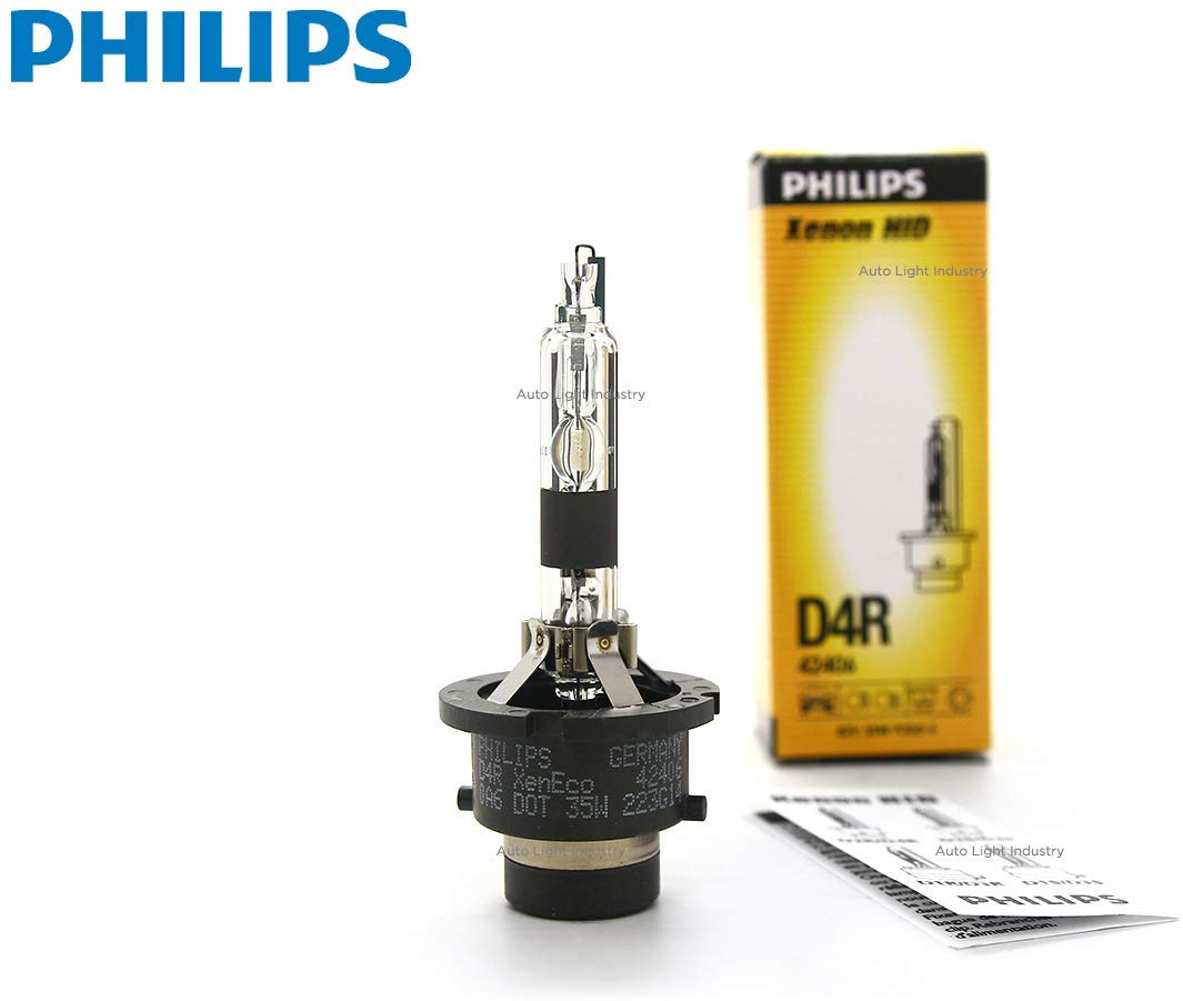 PHILIPS D4R 4300K XenEco OEM Replacement HID bulb (# 42406) - Pack of 1 by ALI