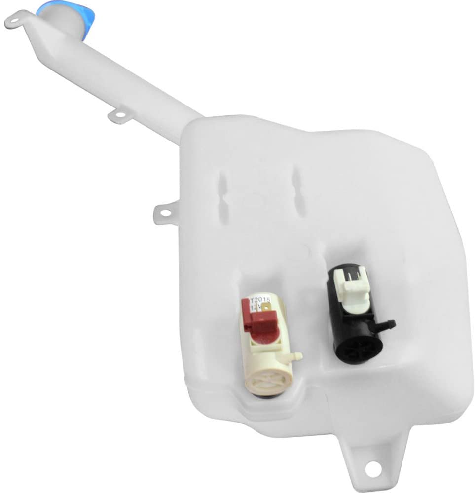 Windshield Washer Tank Assembly compatible with Honda Insight 00-06 W/Pump and Cap