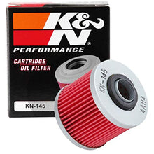 K&N KN-145 Powersports High Performance Oil Filter.