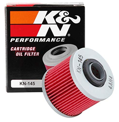 K&N KN-145 Powersports High Performance Oil Filter.