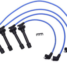Cable Master High Performance Spark Plug Wires Compatible with Acura Integra 1994-2001 1986-1990 Honda CR-V 1997-1998 1.6 1.7 1.8 2.0 Blue Wire