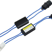 uxcell DC12V T10 LED Warning Error Decoder Canceller Anti Flicker Capacitors for Car Pair
