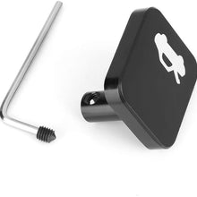 Terisass Hood Latch Handle Aluminum Car Vehicle Hood Latch Release Handle Repair Kit for Honda Civic CRV Element 1996-2011