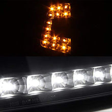 For 97-03 Ford F150 97-02 Expedition Black DRL LED Headlights w/LED Corner Signal Lights Replacement