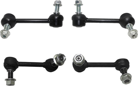 PartsW 4 Piece Kit Front & Rear Sway Bar End Links Driver & Passenger Side