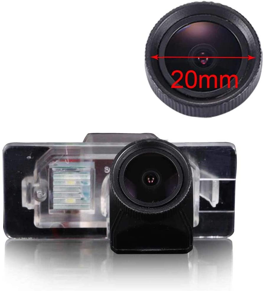 Super HD CCD Sensor Vehicle 20mm 170 Wide Angle Night Vision Rear View IP68 Reverse Backup Camera for BWM E90/E91/E92/E93/E82,E88/E39,523i,E60N/E70,E71/530I 535Li 335i 328i 320i 520Li/E53 (No.9125 clip size 59mm)