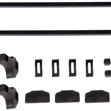 cciyu Universal Adjustable Aluminum 48" Roof Rack Cross Bar Car Top Luggage Carrier Rails Fit for F-150 F-250 F-350 F-450 for Chevry Silverado Roof Crossbars Cargo Carrier