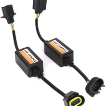 FOORDAY 2 Pcs LED Load Resistor H13/9008 Led Headlight Warning Error Decoder Plug and Play Headlight Kit Canbus LED Decoder