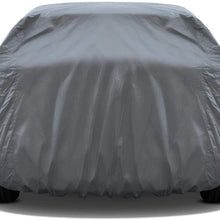 Motor Trend M5-CC-3 L (7-Series Defender Pro-Waterproof Car Cover for All Weather-Snow, Wind, Rain & Sun-Ultra Heavy Multiple Layers-Fits Up to 190")
