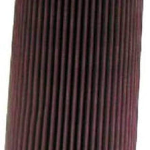 K&N Universal Clamp-On Air Filter: High Performance, Premium, Washable, Replacement Filter: Flange Diameter: 4 In, Filter Height: 12 In, Flange Length: 1.75 In, Shape: Round Tapered, RE-0860