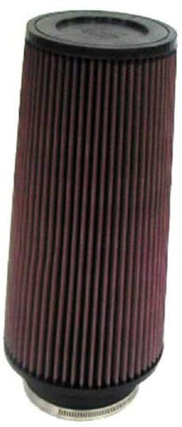 K&N Universal Clamp-On Air Filter: High Performance, Premium, Washable, Replacement Filter: Flange Diameter: 4 In, Filter Height: 12 In, Flange Length: 1.75 In, Shape: Round Tapered, RE-0860