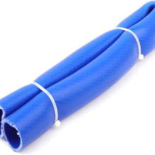 OCPTY Radiator Coolant Hose Kit Fits 2 ft 1-1/4 ID FlexFab 5526 Blue Silicone Heater Hose 32mm 350F Radiator Coolant 1.25 Radiator Hose
