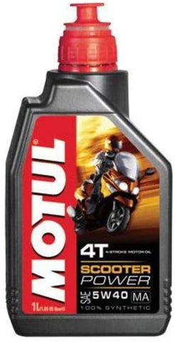 Motul Scooter Power 4t Motor Oil - 5w40-1l. 832011
