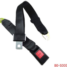 (Set of 2) 2 Point Adjustable Single Seat Safety Belt Harness for Go Kart ATV UTV Buggie Quad Sunl Taotao Roketa