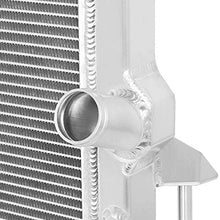 Mishimoto MMRAD-WRA-07V2 Aluminum Radiator Compatible With Jeep Wrangler JK 2007-2017 Silver