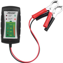 Jtron Mini 12V Automotive Car Battery Tester,LED Digital Alternator Tester Analyzer Auto System Analyzer,6 LED Diagnostic Tool Auto Battery Tester for Car