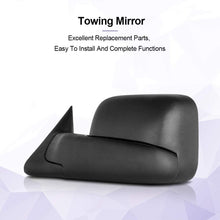 ANPART Towing Mirrors Fit for 1998-2001 Dodge Ram 1500 1998-2002 Dodge Ram 2500 Ram 3500 Tow Mirrors With A Pair Left and Right Side Power Regulation with Heating