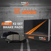 [Rear] Max Brakes Carbon Ceramic Pads KT032652