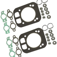 eStarpro Cylinder Head Gasket Kit for Kohler 24-841-04S, 24 841 03S, 24 041 37-S, 24 041 16, 24 041 32 for Kohler CH25 CH730 CH740 CV25 Engine 2pcs