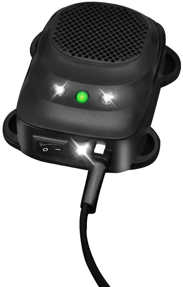 Loraffe Under Hood Animal Repeller Ultrasonic Rodent Repellent LED Rodent Strobe Light Ultrasound Device Vehicle Protection for Automotive, Lights to Keep Away Rats from Your Car Engine Garage