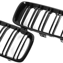 Front Grill/Grilles Kidney Grill Replacement for BMW 4 Series F32 F33 F36 F80 F82(ABS, Gloss Black)