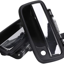 Outside Exterior Door Handle, Front Driver & Passenger Side - Fit for 1995-2004 Toyota Tacoma - Replace 69220-35020 69210-35020 (Chrome)