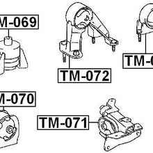 12361-28171 / 1236128171 - Front Engine Mount For Toyota