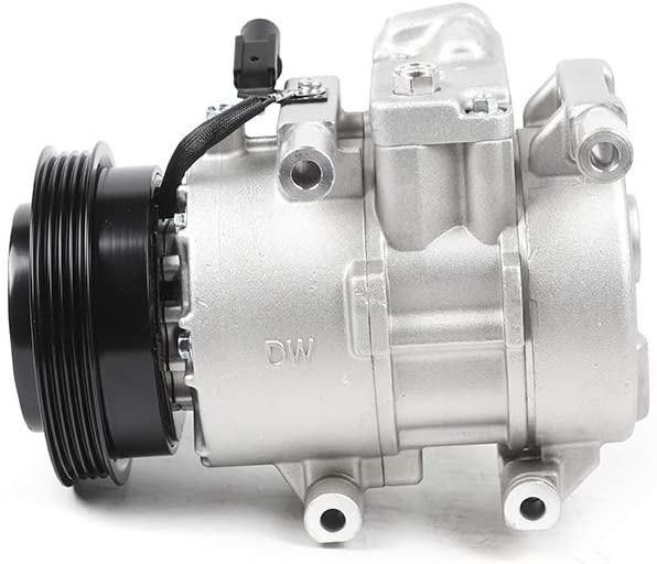 A/C AC Compressor For Kia 2006-2011 Rio & Rio5 1.6L CO 10980C Air Conditioner Compressor with Clutch