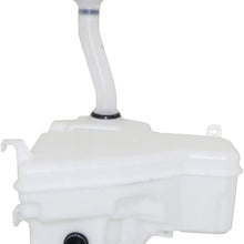Windshield Washer Tank Assembly Compatible with Lexus IS250/IS350 14-16 W/Cap Inlet Pump and Sensor W/Headlamp Washer Holes