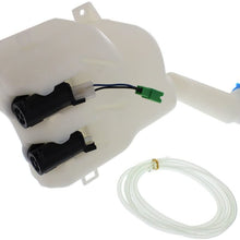 Windshield Washer Tank Assy compatible with Civic 96-00 W/Dual Pump and Cap DX Model Hatchback USA Built