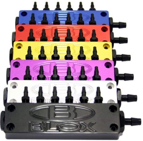 Blox Racing BXIM-10010-GD SURFACE-MOUNT VACUUM BLOCKS - CAN BE INSTALLED ON INTAKE MANIFOLDS V3