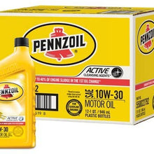 Pennzoil 550022792-12PK 10W-30 Motor Oil - 1 Quart (Pack of 12)