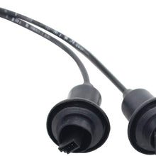 NewYall Set of 2 Rear Right Passenger and Left Driver Side ABS Wheel Speed Sensor