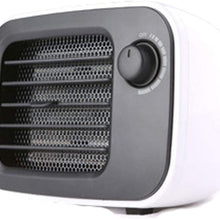 Zyyqt Desktop PTC Ceramic Heater, Energy Saving, Low Consumption Hot and Cold Air, with Adjustable Thermostat, with Quiet Overheat Protection, 500W (Color : Yellow)