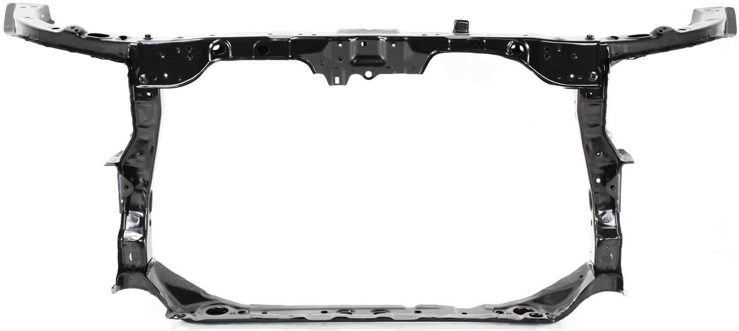 Radiator Support Assembly Compatible with 2006-2011 Honda Civic Black Steel Coupe/Sedan