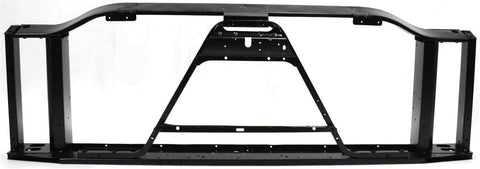 Radiator Support Assembly Compatible with 2003-2006 Chevrolet Silverado 1500 / Tahoe Black Steel Includes 2007 Classic