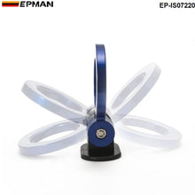 EPMAN Universal ABS Simulation/Dummy Towing Hook Stylish Car Accessories Design Hooks Car Tuning (Silver)