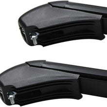 NICE CHOOSE Universal Aluminum Car Top Roof Cross Bar Rail Luggage Roof Rack Carrier Adjustable Window Frame