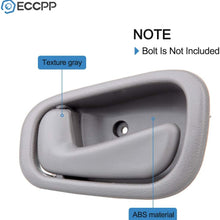 ECCPP Door Handles Interior Inside Inner Front Rear Passenger Driver Side for 1998 1999 2000 2001 2002 Toyota Corolla Gray(4pcs)