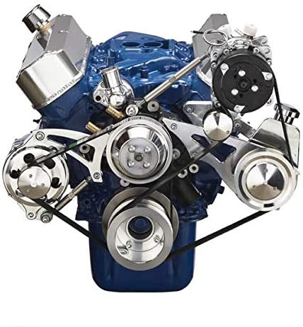 Serpentine Pulley System for Ford 351W - Alternator, Power Steering & A/C Applications