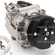 Brand New AC Compressor with Clutch Fits: 2002 Honda Civic 4 dr sedan / 2003 2004 2005 Honda Civic 1.7L 1 Year Warranty