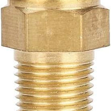Electrical Temperature Sender,Water/Oil Temp Temperature 1/8 NPT Electrical Sender Transmitter Sending Unit Temp Sensor