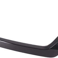 2017-2019 Nissan Rogue Front Lower Grille Molding; Painted Black; Made Of Abs Plastic Partslink NI1044114