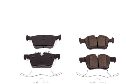 Power Stop 17-1821, Z17 Rear Ceramic Brake Pads with Hardware